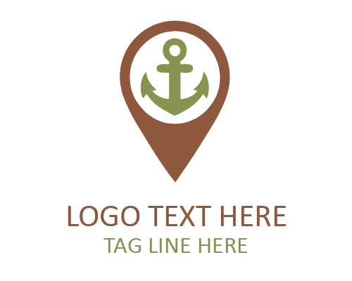 Travel Pin Tourism Logo for Destination Branding