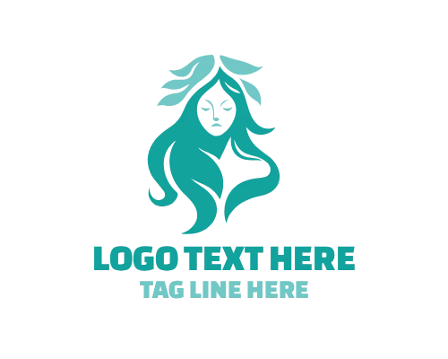Tree Spirit Dryad women Logo