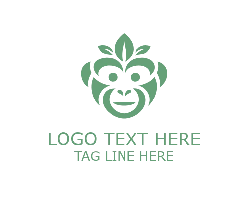 Treetop Leaf Monkey Logo