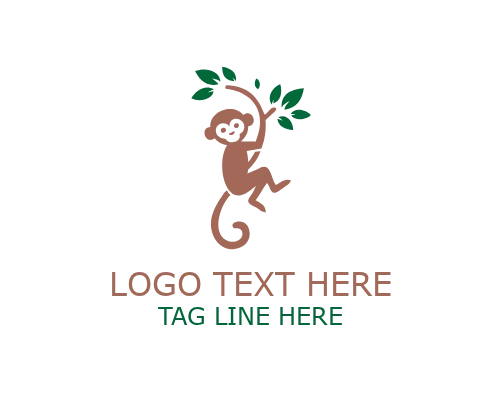  TreeTopSwing Leaf Monkey Logo