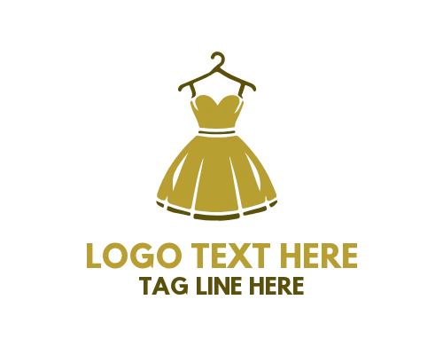 Trendy Women Dress Logo