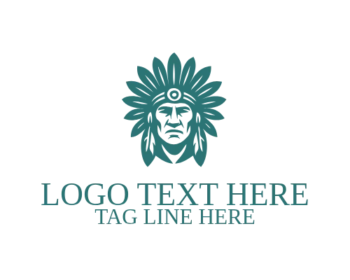 Tribal Bird Totem Logo