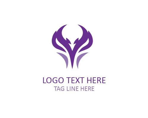 Tribal Crest Icon Logo