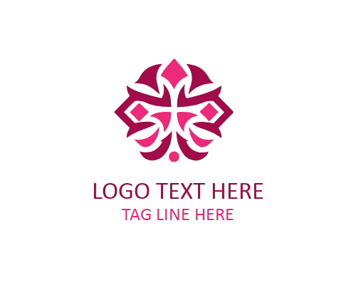 Tribal Crown Emblem Logo