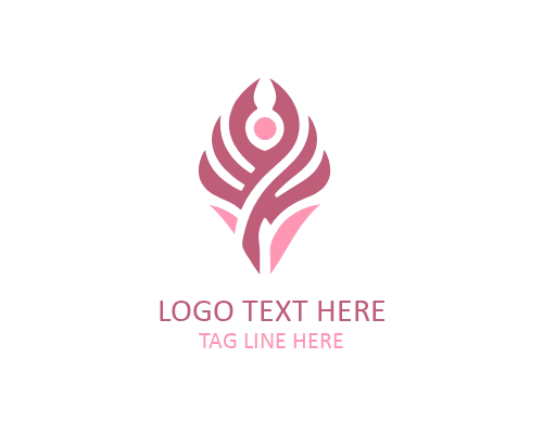 Tribal Dagger Emblem Logo