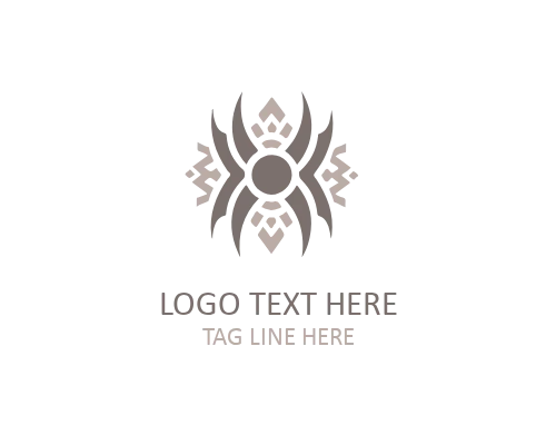 Tribal Diamond Pattern Logo