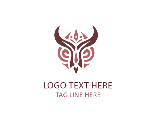 Tribal Eagle Wing Logo