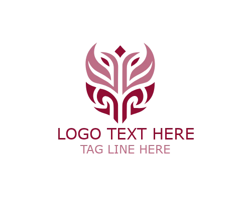 Tribal Feather Logo for Cultural and Creative Branding