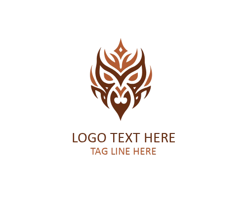 Tribal Hawk Mark Logo