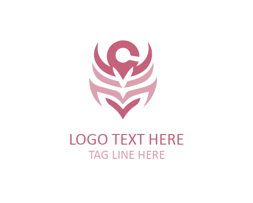 Tribal Horn Beast Logo