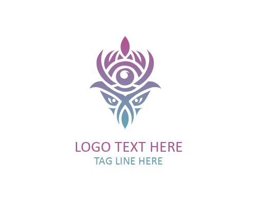 Tribal Infinity Pattern Logo