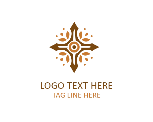 Tribal Lightning Bolt Logo