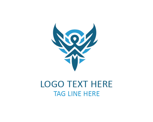 Tribal Line Art Logo