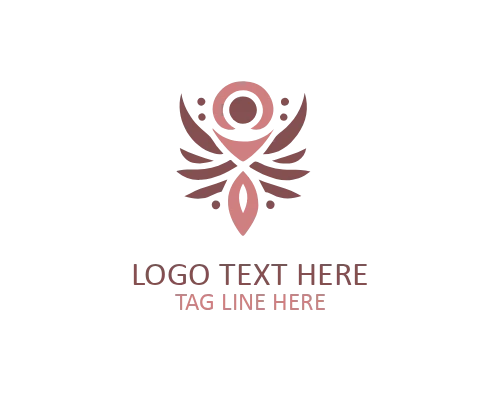 Tribal Mask Style Logo