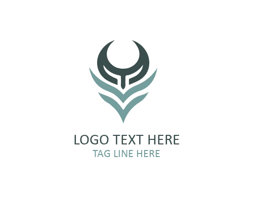 Tribal Orca Symbol Logo