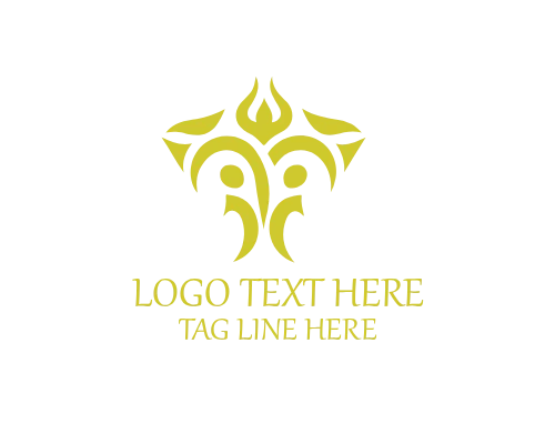 Tribal Power Logo for Strong Cultural Branding