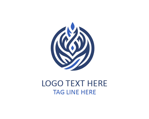 Tribal Shield Emblem Logo