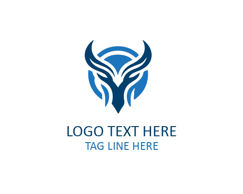 Tribal Spike Emblem Logo