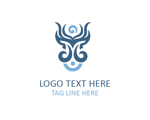 Tribal Spiral Motion Logo