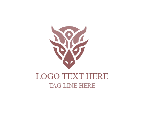 Tribal Sun Symbol Logo for Cultural and Creative Branding