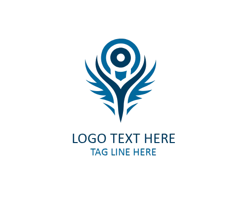 Tribal Tiger Stripe Logo