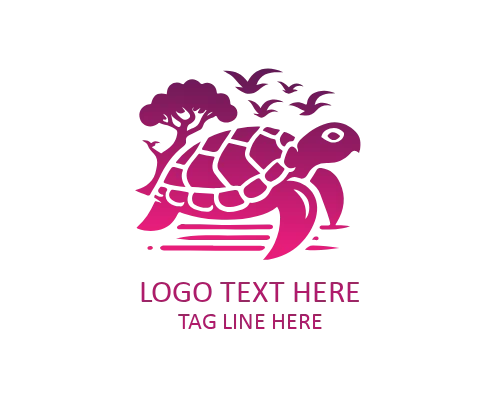 Tribal Turtle Art Logo