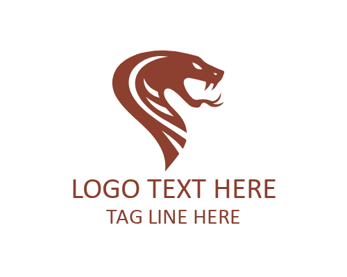  Tribal Viper Snake Tattoo Logo