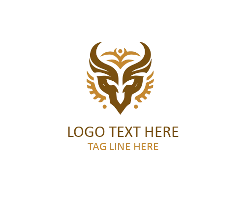 Tribal Wave Pattern Logo