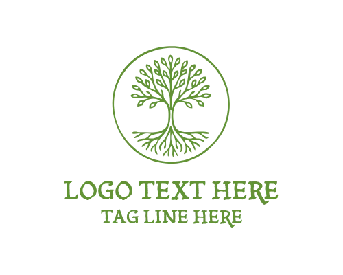 trong Foundation Tree Roots Logo