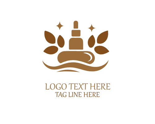 Tropical Beauty Logo for Travel, Resort, and Lifestyle Brands