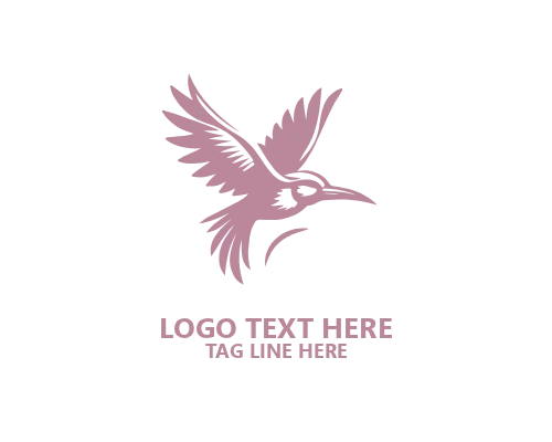 Tropical Bird Modern Badge