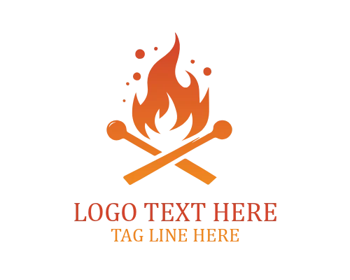 Tropical Match Flame Logo