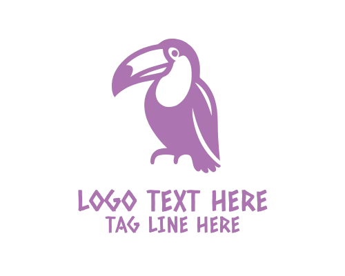 Tropical Toucan Mascot Logo