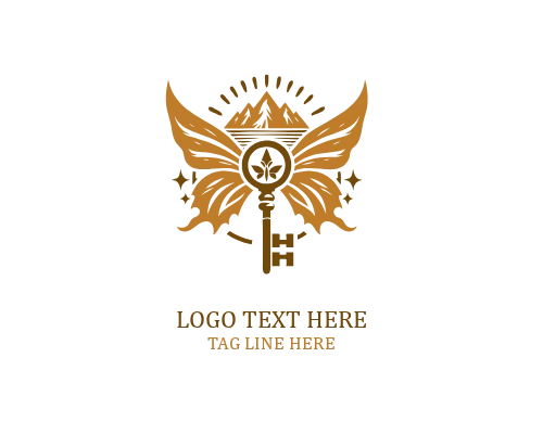 True North Wings Key Logo