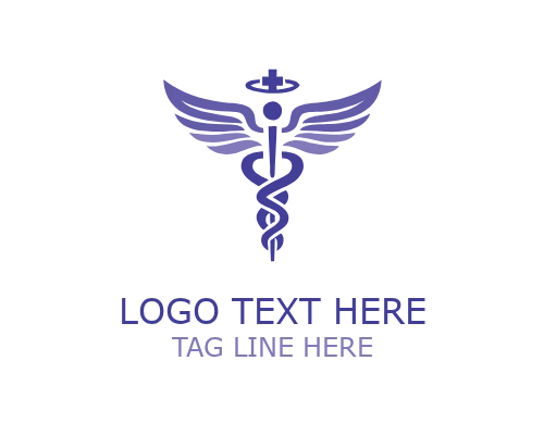Trusted Medical Caduceus Logo