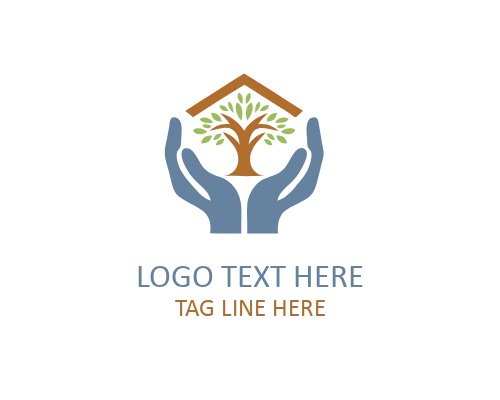 Trusted Support Caregiver Logo for Elderly and Family Care Services