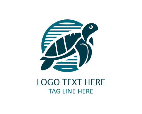  Turtle Island Sunset Logo