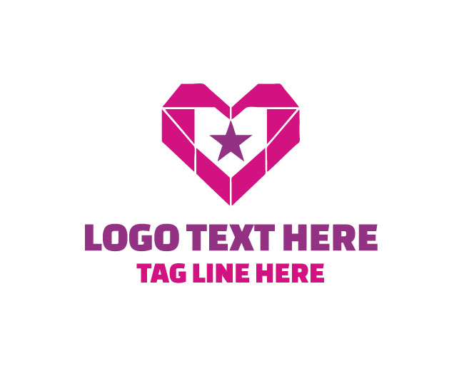 Twinkle Heart Star Logo