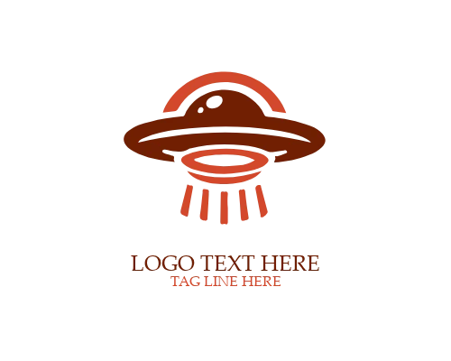UFO Alien Abduction Logo