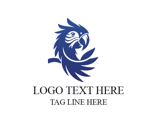 Ultimate Exotic Parrot Logo for Premium Tropical Branding, Wildlife Identity, and Creative Businesses