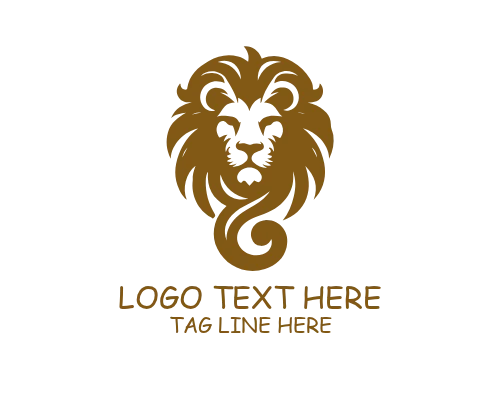 Ultimate Luxury Elegant Lion Logo