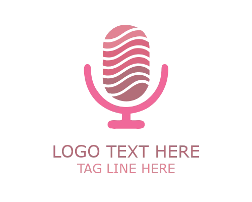 Ultimate Minimal Podcast Logo for Premium Audio Branding