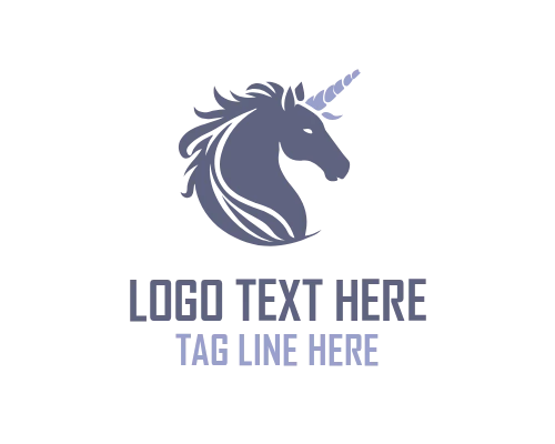 Unicorn Swirl Magic Logo