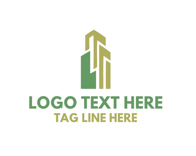 Unique Abstract Real Estate Logo