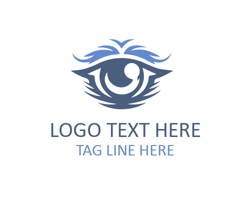 Unique Animal Eye Logo