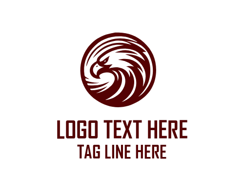 Unique eagle Logo