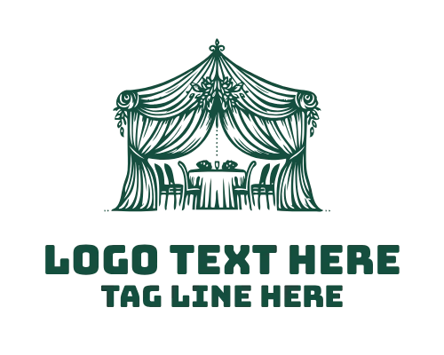 Unique Event Tent Logo