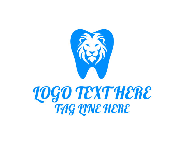  Unique Lion Dentistry Logo