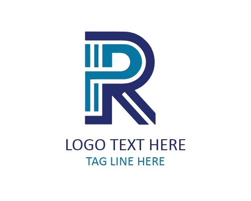 Unique Modern Letter R Logo for Creative Branding