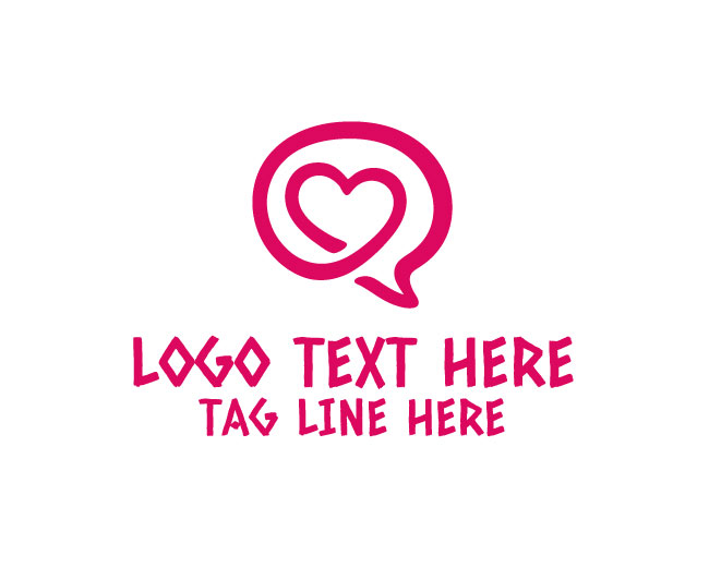 Unique Romance Chat Logo